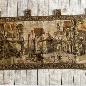 Large Antique Tapestry Belgium made